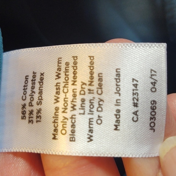 Talbot Women's Pants with ruffle on front pockets - Picture 8 of 9